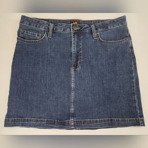 Lee Denim Skirt With Shorts